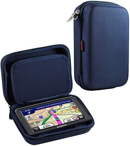 Navitech plava tvrda GPS torbica kompatibilna sa Garmin 010-01680-12 DriveSmart 51LMT - S 5-inčni Sat Nav