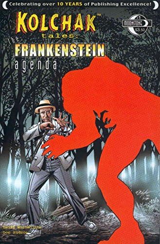 Kolčak priče: Frankenstein Agenda 1 VF / NM ; Moonstone comic book