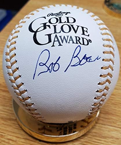 Zvanična Major League Baseball rukavica sa autogramom Bob Boone Rawlings Gold Glove - MLB rukavice sa autogramom