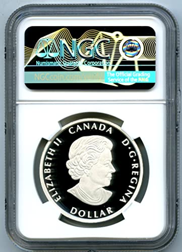 2022 CA Kanada 1 oz Srebrna pulsirajući mir Dollar Doall Ultra High Reljef $ 1 PF69 UCAM NGC