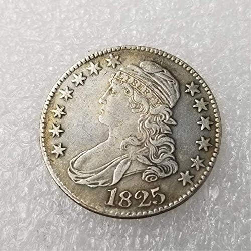 1825. besplatna imitacija Komemorativni kovanica američki komemorativni stari novčić Morgan Eagle Stari novčić Istražite historiju usluge zadovoljstva novčića