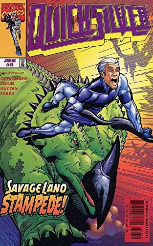 Quicksilver # 8 VF / NM; Marvel comic book