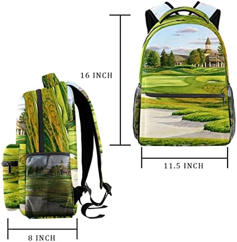 Ruksaci za golf terenče Dječaci Djevojke školske književne torbe za planinarenje Pješačenje kampovima Dnevni paket ruksack