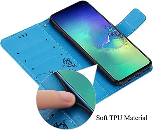 kazineer koža novčanik poklopac telefona slučaj za Samsung Galaxy S10e, sa RFID Blokiranje držač kartica