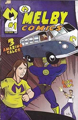 Melby Comics 1 FN; Melby comic book