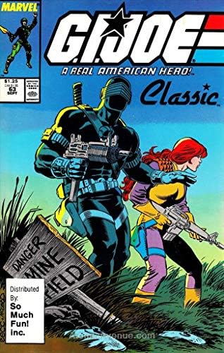 G. I. Joe, pravi američki heroj # 63 GD ; Marvel comic book / Classic so Much Fun