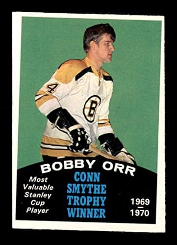 Sports Memorabilia # 252 Bobby Orr Smythe Trophy Hof - 1970. O-pee-chee hokejske kartice Gradjevid ex + - nepotpisane hokejske kartice