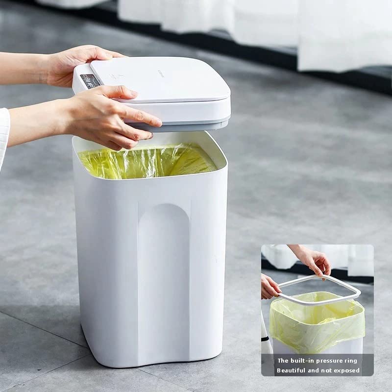 Kanta za smeće u kupaonici, 12L pametna indukcijska kanta za smeće automatska inteligentna Senzorska kanta