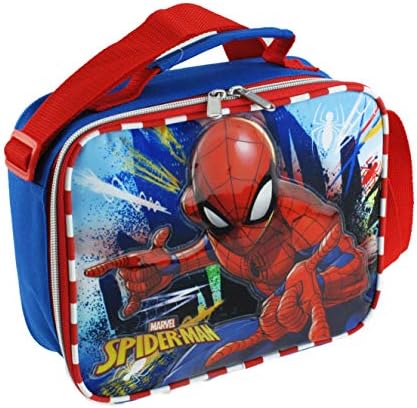 Spiderman izolirana torba za ručak s podesivim naramenicama - savršena ljuljačka - A17324