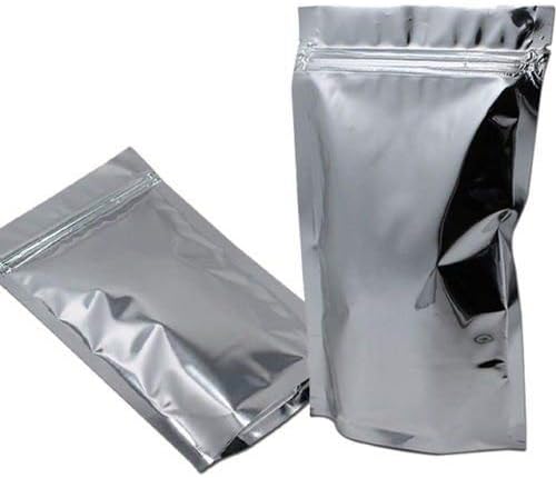 MTP paket od 8.5 x 11.5 +3 folija Stand UP SUP hermetički zatvarač torbica torba - folija prednja Aluminijska