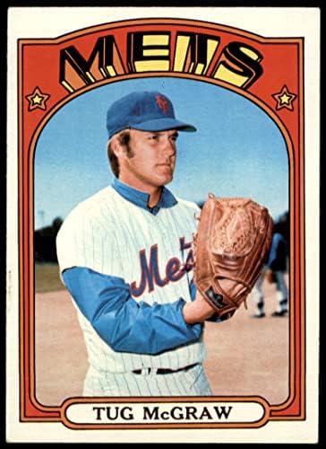 1972 TOPPS # 163 tegljač McGraw New York Mets Dean's Cards 5 - Ex Mets