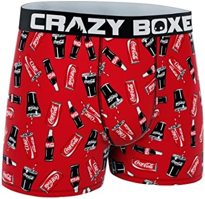 CRAZYBOXER Coca-Cola limenke i boce muške lude bokserice