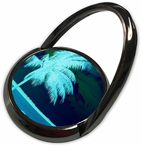 3Droza slika Aqua stabla protiv zelene teale sa plavom vodom - Prstenovi telefona