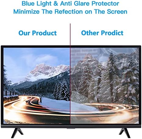 KELUNIS Mat Anti Glare TV Zaštita ekrana, Filter Film protiv plavog svjetla štiti vaše oči ublaži zamor