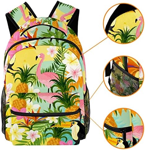 Tropski ananas Toucans ruksaci dječaci Djevojke školske knjige torbe za planinarenje Pješačenje kampovima