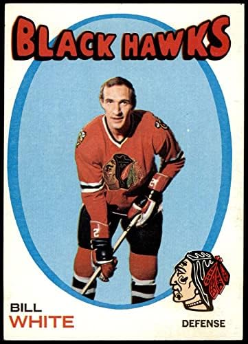 1971 TOPPS # 11 Bill White Chicago Blackhawks nm Blackhawks