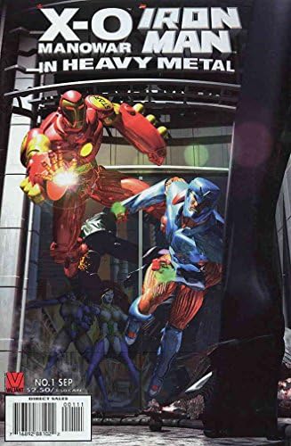X-O Manowar/Iron Man: U Heavy Metal 1 VF ; Valiant comic book