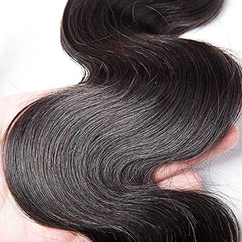 Body Wave snopovi ljudske kose 26 28 30 inča prirodna crna boja brazilska neobrađena Djevičanska ljudska