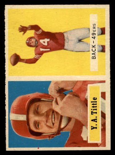 1957 FAPPS 30 god. Tittle San Francisco 49ers ex 49ers LSU