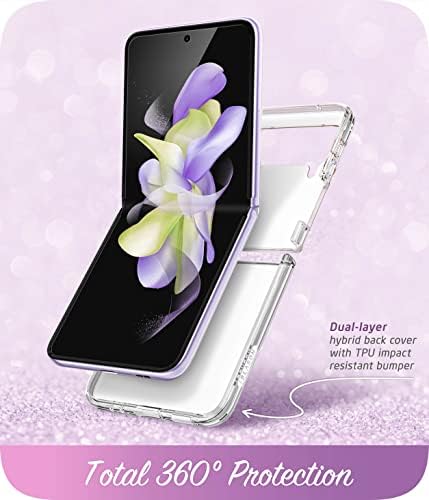 Kućište serije I-Blason Cosmo za Samsung Galaxy Z Flip 4 5g, tanki elegantni zaštitni kasu za branik