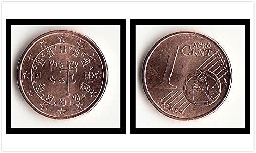 Evropa, Portugal, 1 euro kovanica, slučajna kolekcija poklona za coin