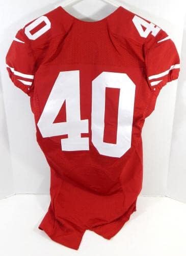 2014 San Francisco 49ers 40 Igra izdana Crveni dres 40 DP26920 - Neincign NFL igra rabljeni dresovi