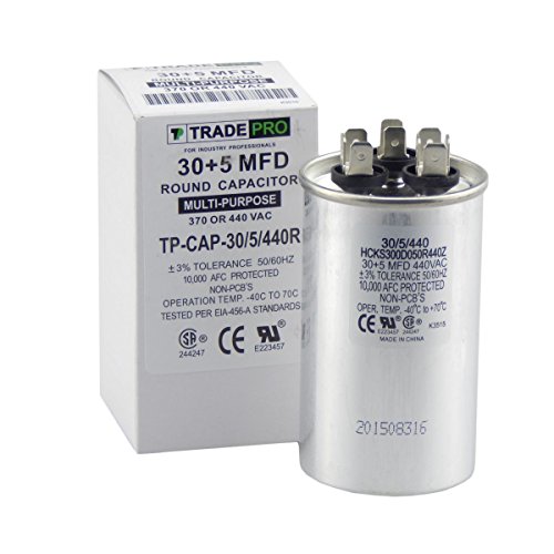 TradePro 30/5 MFD 440 ili 370 Voltna zamjena kondenzatora sa okruglim pogonom