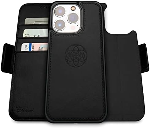 Dreem Fibonacci iPhone 14 Pro Max torbica za novčanik / 2-u-1 MagSafe futrola otporna na udarce i odvojivi