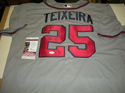 Mark Teixeira Atlanta Braves, Yankees JSA / COA potpisali službeni Nike Jersey - autogramirani MLB dresovi