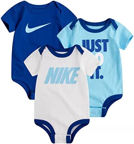 Nike Baby Boy Bodysuits 3 Pack
