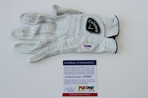 Jim Furyk sa autogramom korišćene rukavice za golf 2003 US Open šampion PSA rukavice za Golf sa autentifikacijom