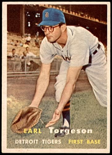 1957. topps # 357 Earl Torgeson Detroit Tigers Ex Tigers