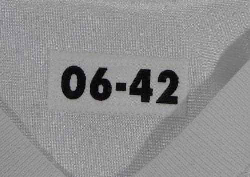 2006 San Francisco 49ers Blank Igra izdana Bijeli dres Reebok 42 DP24080 - Neintred NFL igra rabljeni dresovi