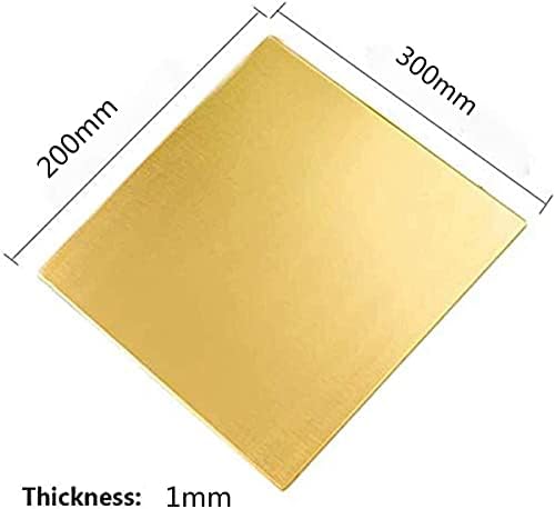 Mesing ploča bakarni lim Mesingani Lim bogate specifikacije i veličine 150mmx300mm, 200mmx300mm, 1mmx150mmx300mm