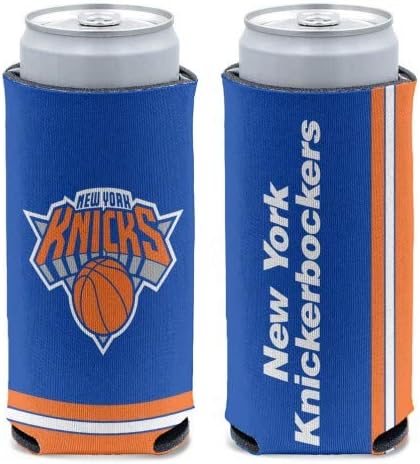 WinCraft NBA New York Knicks Slim Can Cooler, Timske boje, jedna veličina