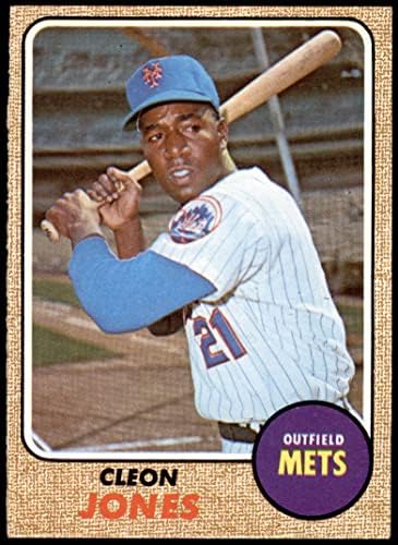 1968 TOPPS # 254 Cleon Jones New York Mets VG / ex Mets