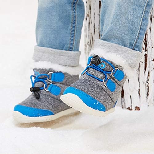 BmCitybm Toddler zimske čizme za snijeg dječaci Djevojke Hladno vrijeme Baby Faux Fur Cipele