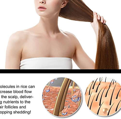 Rice šampon protiv opadanja kose Bar-šampon i regenerator za rast kose sa rižinom vodom, šampon za kontrolu