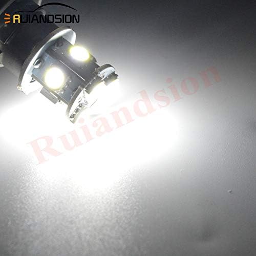 Ruiandsion 2kom 6V 1157 LED Sijalice 5050 8SMD čipseti 6000K Bijeli Za Rezervna svjetla za vožnju unazad