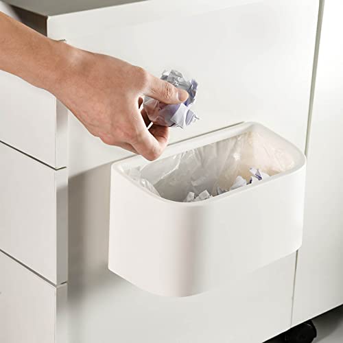 Viseća Mini kanta za smeće za vrata kuhinjskog ormarića mala kanta za smeće ispod sudopera zidna kanta za