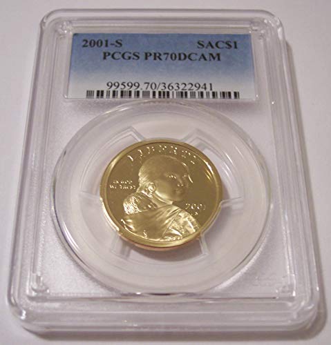 2001 S Sacagawea Inverian American Dollar PR70 DCAM PCGS