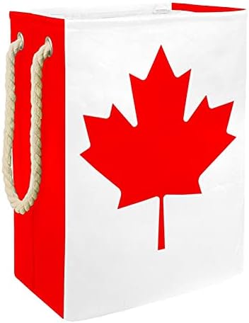 Inhomer kanadska Zastava Javor ostavlja veliku korpu za veš vodootpornu sklopivu korpu za odeću za organizatora