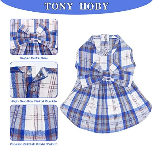 Tony Hoby haljina za pse, haljina za pse, klasična večernja haljina na plaži za malog srednjeg psa