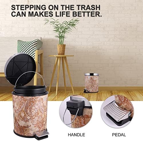 Vicasky 1pc Foot papučica smeća kutija za smeće Kan za smeće Kantur organizator Košarica za skladištenje kućica može sa poklopcem