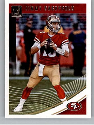 2018 Donruss Fudbal # 249 Jimmy Garoppolo San Francisco 49ers Službena NFL kartica za trgovanje