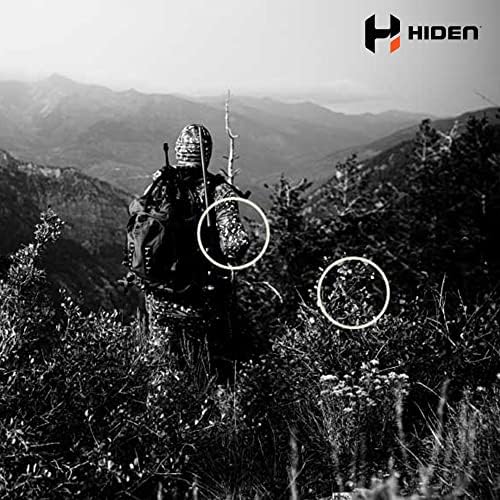 HIDEN Reaper Camo Hoodie, lagana, tiha, ugrađena lovačka maska za lice za lov na Tursku