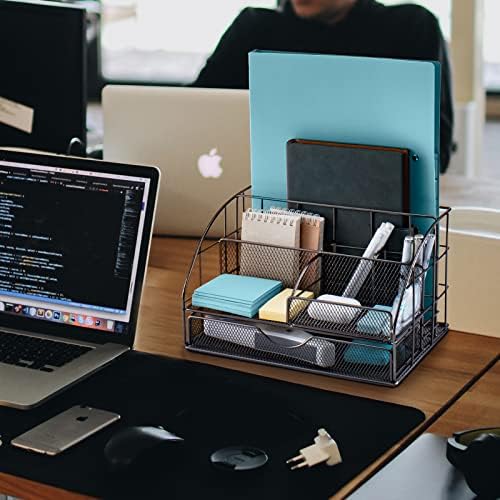 Arcobis nadograđen Organizator i dodaci za velike stolove, Organizator uredskog materijala s ladicom, desktop