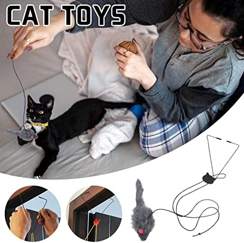 Wenini igračke za mačje miševe-viseće igračke za mačke za zatvorene mačke-smiješne igračke za mačke koje
