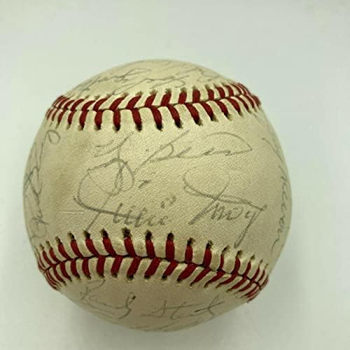 Willie Mays Tom Seaver 1975 New York Mets tim potpisao je bejzbol nacionalne lige - autogramirani bejzbolls