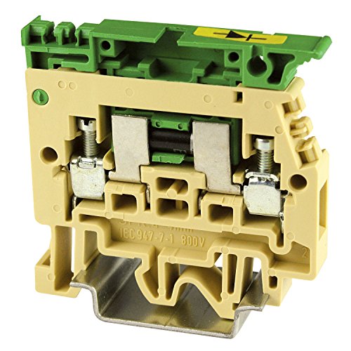 ASI SF903 3-Amp diodni terminalni blok tipa by 255, din nosač za šinu, 2-žične vijčane stezaljke, oznaka